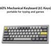 imageKeychron Q4 Wired Custom Mechanical Keyboard 60 Layout QMKVIA Programmable Macro with Hotswappable Gateron G Pro Brown Switch Double Gasket Compatible with Mac Windows Linux GrayGrey keycap