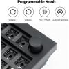 imageKeychron Q5 Pro Custom Wireless QMKVIA Mechanical Keyboard Barebone 96 Layout with Programmable Knob DoubleGasket Design HotSwappable RGB Backlit Compatible with Mac Windows Linux  GrayBlack