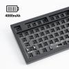 imageKeychron Q5 Pro Custom Wireless QMKVIA Mechanical Keyboard Barebone 96 Layout with Programmable Knob DoubleGasket Design HotSwappable RGB Backlit Compatible with Mac Windows Linux  GrayBlack