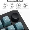 imageKeychron Q5 Pro Wireless QMKVIA Mechanical Keyboard 96 Layout Programmable Knob Full Aluminum DoubleGasket Design Hotswappable K Pro Red Switch for Mac Windows Linux  BlackHotswappable K Pro Banana Switch