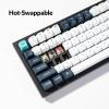 imageKeychron Q6 Max QMKVIA Bluetooth Wireless 24 GHzUSBC Wired Custom Mechanical Keyboard Full Size Programmable Knob RGB Backlit HotSwappable Gateron Banana Switch for Mac Windows Linux  BlackRed Switch