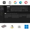 imageKeychron Q6 Pro Full Metal QMKVIA Custom Wireless BluetoothUSBC Mechanical Keyboard Full Size 108Key Programmable Knob RGB Backlit HotSwappable K Pro Banana Switch for Mac Windows LinuxBlackKeychron Super Silent Red Switch