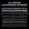 imageKeychron Q8 Wired Custom Mechanical Keyboard 65 Alice Layout QMKVIA Programmable with Hotswappable Gateron G Pro Blue Switch Double Gasket Compatible with Mac Windows Linux BlackBlue Switch