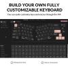imageKeychron Q8 Wired Custom Mechanical Keyboard Knob Version 65 Alice Layout QMKVIA Programmable with Hotswappable Gateron G Pro Red Switch Double Gasket Compatible with Mac Windows Linux BlueHotswap Gateron G Pro Red