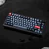 imageKeychron V1 Max 75 RGB Custom Mechanical Keyboard 24GhzBluetooth 51Wired QMKVIA Programmable Macro HotSwappable Gateron Jupiter Red Switch Gasket Mount for Mac Windows LinuxKeychron Silent K Pro Red Switch