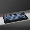 imageKeychron V1 Max 75 RGB Custom Mechanical Keyboard 24GhzBluetooth 51Wired QMKVIA Programmable Macro HotSwappable Gateron Jupiter Red Switch Gasket Mount for Mac Windows LinuxGateron Jupiter Banana Switch