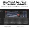 imageKeychron V6 Wired Custom Mechanical Keyboard Knob Version FullSize QMKVIA Programmable with Hotswappable Keychron K Pro Red Switch Compatible with Mac Windows Linux Frosted BlackTranslucentHotswap Keychron K Pro Brown Switch