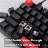 imageLEMOKEY X2 QMKVIA Custom Gaming Keyboard and Mouse Combo Programmable 100 Full Size Layout Gasket Mount Red Backlight Wired Mechanical Keyboard with Red Switches for MacWindowsLinuxBrown Switch  Keyboard  Mouse