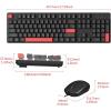 imageLEMOKEY X2 QMKVIA Custom Gaming Keyboard and Mouse Combo Programmable 100 Full Size Layout Gasket Mount Red Backlight Wired Mechanical Keyboard with Red Switches for MacWindowsLinuxBrown Switch  Keyboard  Mouse