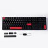 imageLEMOKEY X3 Wired Mechanical Gaming Keyboard 100 Layout with QMKVIA Programmable Keyboard Red SwitchRed Backlit for WindowsKeychron Mechanical Brown Switch