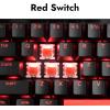 imageLEMOKEY X3 Wired Mechanical Gaming Keyboard 100 Layout with QMKVIA Programmable Keyboard Red SwitchRed Backlit for WindowsKeychron Mechanical Red Switch