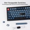 imagekeychron V3 Max TKL Wireless Mechanical Keyboard QMKVIA RGB Bluetooth24 GHzWired 87 Keys HotSwappable with Gateron Banana Switch Compatible with Mac Windows LinuxGateron Jupiter Brown Switch