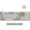 imageKeychron C2 Pro Wired Mechanical Keyboard with 8K Hz Polling Rate Full Size Custom RGB Backlit HotSwappable NonShine Through PBT Keycaps Compatible with Mac Windows LinuxBanana Switch