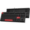 imageKeychron C3 Pro QMKVIA Custom Gaming Keyboard Programmable 87 Keys Compact TKL Layout Gasket Mount Red LED Backlight Wired Mechanical Keyboard with Brown Switches for MacWindowsLinuxBrown Switch