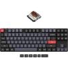 imageKeychron K1 Pro TKL Layout UltraSlim QMKVIA Custom Bluetooth WirelessUSB Wired Mechanical Keyboard with HotSwappable LowProfile Gateron Brown Switch RGB Backlit PBT Keycaps for Mac Windows LinuxHotswappable Brown Switch