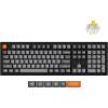 imageKeychron K10 Max Wireless Custom Mechanical Keyboard 100 Layout QMK 24 GHz Bluetooth White Backlit with Hotswappable Keychron Super Brown Switch Compatible with Mac Windows LinuxHotswap Keychron Super Banana Switch