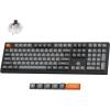 imageKeychron K10 Max Wireless Custom Mechanical Keyboard 100 Layout QMK 24 GHz Bluetooth Wired White Backlit PBT Keycaps 108 Keys Compatible with Mac Windows LinuxWhite Backlight Keychron Super Brown Switch