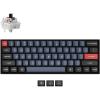 imageKeychron K12 Pro Custom WirelessWired Mechanical Keyboard QMKVIA Programmable Macro with HotSwappable K Pro Red Switch 60 Compact Layout RGB Backlit Compatible with Mac Windows LinuxKeychron K Pro Brown Switch
