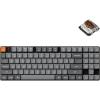 imageKeychron K13 Max QMKVIA Wireless Mechanical Keyboard Bluetooth24 GHzWired TKL Keyboard with Number Pad RGB Backlight HotSwappable LowProfile Gateron Switch for Mac Windows LinuxHotSwap LowProfile Gateron Brown Switch