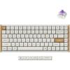imageKeychron K2 HE Rapid Trigger Wireless Custom Mechanical Keyboard with Hall Effect Gateron DoubleRail Magnetic Switch QMK 24 GHz Bluetooth 52 RGB Compatible with Mac Windows Linux Aluminum  WoodGateron DoubleRail Magnetic Switch  White