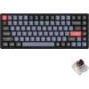 imageKeychron K2 Pro Wireless ampamp Wired RGB Custom Mechanical Keyboard with Hotswappable K Pro Red Switch QMKVIA Programmable Macro 75 Layout Aluminum Frame Keyboard for Mac Windows LinuxK Pro Brown Switch