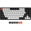 imageKeychron K2 Wireless BluetoothUSB Wired Gaming Mechanical Keyboard Hotswappable 75 Layout 84 Keys RGB LED Backlight Aluminum Frame for Mac Windows Gateron G Pro Red Switch Version 2Gateron Red Switch