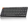 imageKeychron K3 Version 2 84 Keys UltraSlim Wireless BluetoothUSB Wired Mechanical Keyboard with White LED Backlit LowProfile Keychron Mechanical Brown Switch Compatible with Mac WindowsKeychron Red Switch