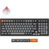 imageKeychron K4 Max WirelessWired Mechanical Keyboard 96 Layout QMK 24 GHz Bluetooth Connection NonShine Through PBT Keycaps White Backlit Compatible with Mac Windows LinuxKeychron Super Red Switch