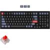 imageKeychron K4 Pro Custom Mechanical Keyboard with HotSwappable K Pro Red Switch QMKVIA Programmable Macro Wireless BluetoothWired USB Keyboard White LED Backlit for Mac Windows LinuxHotswap K Pro Red
