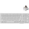 imageKeychron K4 Pro QMKVIA Bluetooth Wireless Mechanical Keyboard 96 Layout Custom Programmable Gaming Keyboard with White Backlight HotSwappable K Pro Red Switch for Mac Windows Linux  WhiteHotswap Brown
