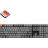 imageKeychron K5 Max UltraSlim Wireless Custom Mechanical Keyboard QMKVIA Programmable HotSwap Bluetooth24 GHzWired with RGB Backlight Low Profile Gateron Brown Switch PBT Keycaps for Mac Win LinuxRed Switch