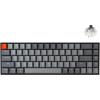 imageKeychron K6 Hot Swappable Wireless Bluetooth 51Wired Mechanical Gaming Keyboard 65 Compact 68Key RGB LED BacklightGateron G Pro Blue SwitchRechargeable Battery Compatible with Mac WindowsKeychron Super Brown Switch