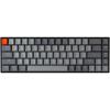 imageKeychron K6 Hot Swappable Wireless Bluetooth 51Wired Mechanical Gaming Keyboard 65 Compact 68Key RGB LED BacklightGateron G Pro Blue SwitchRechargeable Battery Compatible with Mac WindowsGateron G Pro Red Switch