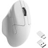 imageKeychron M7 8K Wireless Mouse 30K DPI Optical Computer Mice 24 GHzBluetoothWired with Macro Button 66g Lightweight Ergonomic Up to 140 Hours Worktime for Laptop macOSWindows  WhiteWhite