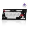 imageKeychron Q1 HE Wireless Custom Mechanical Keyboard with Hall Effect Gateron DoubleRail Magnetic Switch Rapid Trigger QMK 24 GHz Bluetooth 52 RGB Compatible with Mac Windows Linux HotswappableBlack
