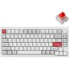 imageKeychron Q1 Pro Wireless Custom Mechanical Keyboard QMKVIA Programmable Full Aluminum 75 Layout BluetoothWired RGB with Hotswappable Keychron K Pro Brown Switch Compatible with Mac Windows LinuxHotswap Keychron K Pro Red Switch