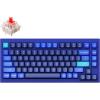 imageKeychron Q1 RGB Wired Custom Mechanical Keyboard 75 Layout QMKVIA Programmable Macro with Hotswappable Gateron G Pro Brown Switch Double Gasket Compatible with Mac Windows Linux Blue Version 2Gateron G Pro Red Switch