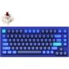 imageKeychron Q1 RGB Wired Custom Mechanical Keyboard 75 Layout QMKVIA Programmable Macro with Hotswappable Gateron G Pro Brown Switch Double Gasket Compatible with Mac Windows Linux Blue Version 2Gateron G Pro Brown Switch