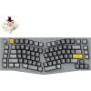 imageKeychron Q10 Wired Custom Mechanical Keyboard Knob Version 75 Alice Layout QMKVIA Programmable Macro with Hotswappable Gateron G Pro Brown Switch Compatible with Mac Windows Linux GreyHotswap Gateron G Pro Brown SwitchB