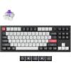 imageKeychron Q3 HE Wireless Custom Mechanical Keyboard 24 GHzBluetoothWired QMK Rapid Trigger 80 TKL HotSwappable Programmable RGB Gateron DoubleRail Magnetic Switches for Mac Windows Carbon BlackCarbon Black