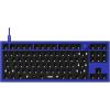 imageKeychron Q3 TKL Layout HotSwappable Wired Custom Mechanical Keyboard Full Aluminum Knob Barebone Version QMKVIA Programmable Macro DoubleGasket DIY Kit Compatible with Mac Windows LinuxBlueBlue