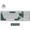 imageKeychron Q5 HE QMK Wireless Custom Mechanical Keyboard with Knob 24 GHzBluetoothWired 96 Layout HotSwappable Programmable RGB Backlit Gateron Magnetic Switches for Mac Windows Shell WhiteShell White