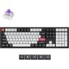 imageKeychron Q6 HE Wireless Custom Mechanical 100 Full Keyboard 24 GHzBluetoothWired QMK Rapid Trigger HotSwappable Programmable Gateron DoubleRail Magnetic Switches for Mac Windows Carbon BlackCarbon Black