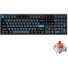 imageKeychron Q6 Pro Full Metal QMKVIA Custom Wireless BluetoothUSBC Mechanical Keyboard Full Size 108Key Programmable Knob RGB Backlit HotSwappable K Pro Banana Switch for Mac Windows LinuxBlackKeychron Super Silent Red Switch