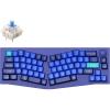 imageKeychron Q8 Wired Custom Mechanical Keyboard Knob Version 65 Alice Layout QMKVIA Programmable with Hotswappable Gateron G Pro Red Switch Double Gasket Compatible with Mac Windows Linux BlueHotswap Gateron G Pro Blue
