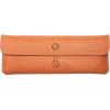 imageKeychron Saffiano Leather Travel Pouch  Elegant String Closure Keyboard Sleeve for K3  K3 Pro  K3 Max  K12  S1 Orange