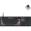 imageKeychron V6 Wired Custom Mechanical Keyboard Knob Version Fullsize QMKVIA Programmable Macro with Hotswappable Keychron K Pro Brown Switch Compatible with Mac Windows Linux Black NonTransparentHotswap Keychron K Pro Brown Switch