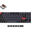 imagekeychron K13 Pro UltraSlim QMKVIA Wireless Mechanical Keyboard TKL Layout with Numpad Custom Programmable RGB with Hotswappable LowProfile Gateron Brown Switch Compatible with Mac Windows LinuxHotSwap LowProfile Gateron Brown Switch