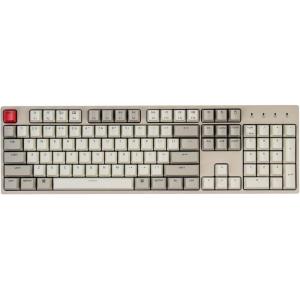 imageKeychron C2 Full Size Hotswappable Wired Mechanical Keyboard Compatible with Mac Keychron Brown Switch 104 Keys ABS Retro Color Keycaps Gaming Keyboard for Windows USBC TypeC Braid CableHotswap Keychron Red Switch