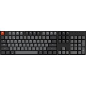 imageKeychron K10 Full Size 104 Keys Bluetooth Wireless Mechanical Gaming Keyboard for Mac Windows K Pro Brown Switch MultitaskingWhite LED BacklightUSB C Wired Computer KeyboardKeychron Silent K Pro Red Switch